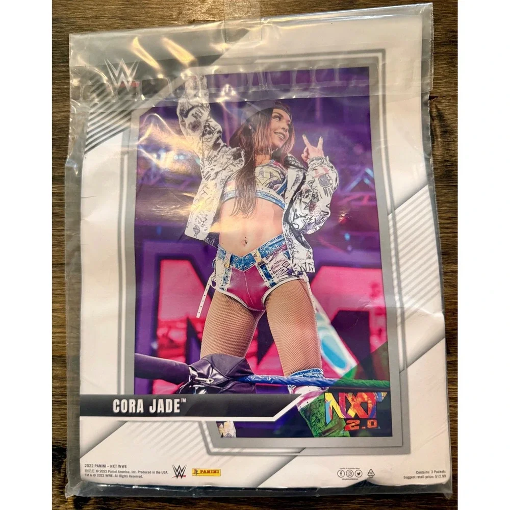 WWE NXT 2.0 Trading Cards 3 Packs 45 Total NEW Sealed Cora Jade